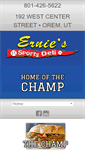 Mobile Screenshot of erniessportsdeli.com